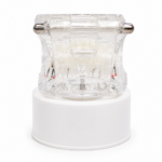 Maqueta Dental Transparente de Tratamientos con Implantes, Coronas e Incrustaciones