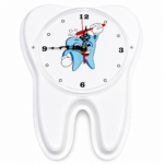 Reloj de Pared Temático para Clínicas Odontológicas y Salas de Espera